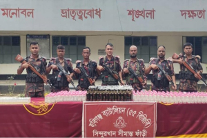 হবিগঞ্জে বিপুল পরিমাণ চো*রাই পণ্য জ*ব্দ