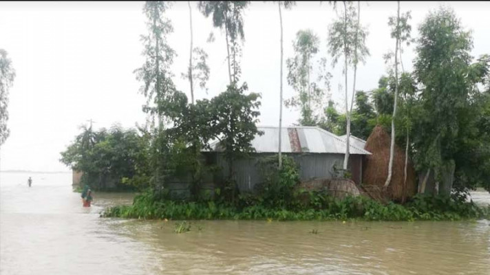 বিপৎসীমার উপরে শেওলা পয়েন্টে, নিম্নাঞ্চল প্লাবিত