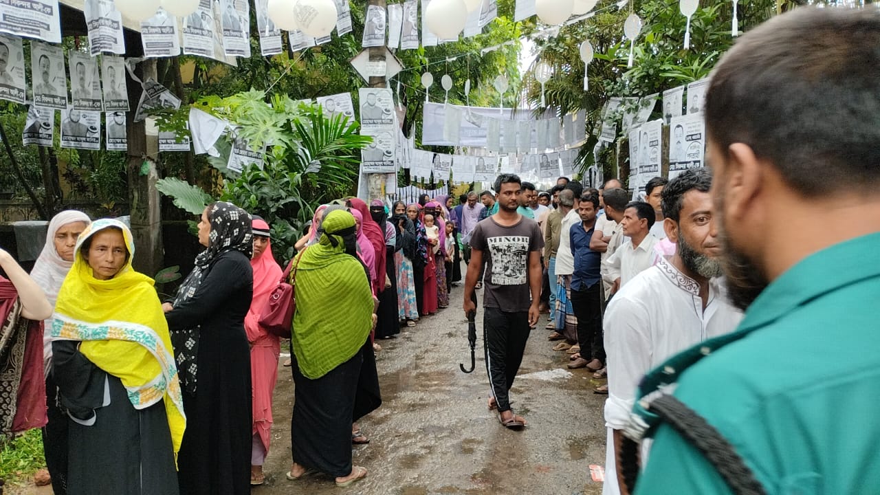 সিলেট সিটিতে ভোটগ্রহণ শুরু