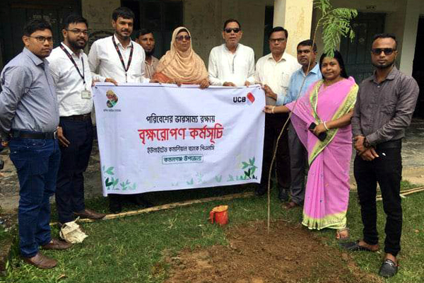 কমলগঞ্জে শিক্ষা প্রতিষ্ঠানে বৃক্ষরোপণ