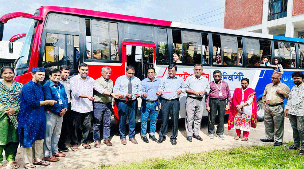 মেট্রোপলিটন ইউনিভার্সিটির শাটল বাস চালু