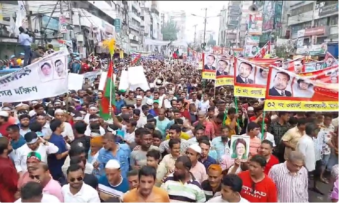 বিএনপির প্রতিষ্ঠাবার্ষিকী উপলক্ষে নয়াপল্টন থেকে বর্ণাঢ্য র&zwj;্যালী