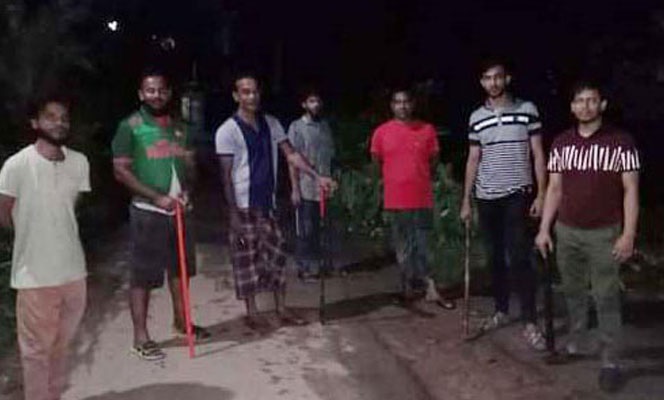 হবিগঞ্জে আতংক ছড়াচ্ছে স্প্রে পার্টি 