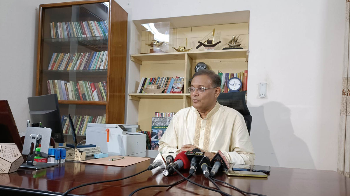 বিএনপি পালিয়ে যাওয়ার ছুতা তৈরি করতে চায় : তথ্যমন্ত্রী