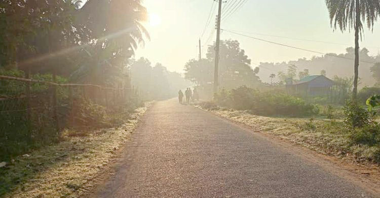 চুয়াডাঙ্গায় বাড়ছে শীতের তীব্রতা