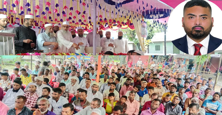 গোয়াইনঘাটে তিন শতাধিক খেটে খাওয়া শ্রমিকের পাশে দাঁড়ালেন কাওছার