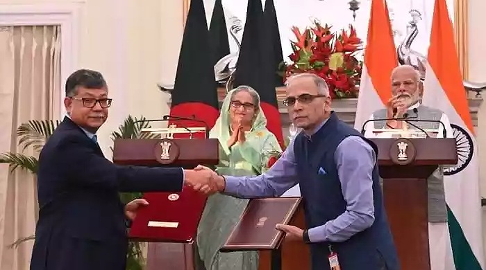 ঢাকা-দিল্লি ১০ সমঝোতা স্মারক ও নথি স্বাক্ষর