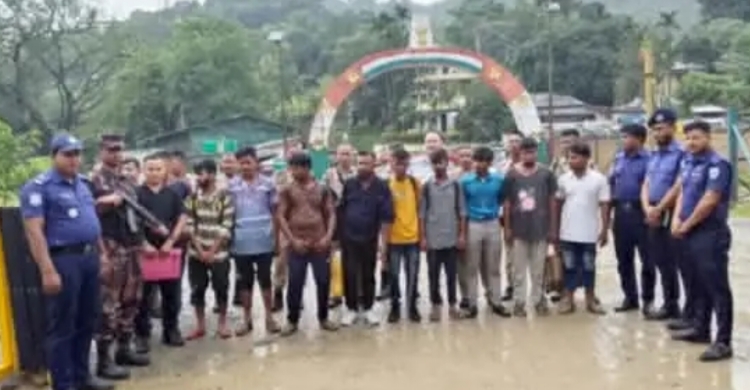 ভা র তে অ*বৈধ অনুপ্রবেশের দায়ে সাজাভোগ শেষে ১০ বাংলাদেশি নাগরিক দেশে
