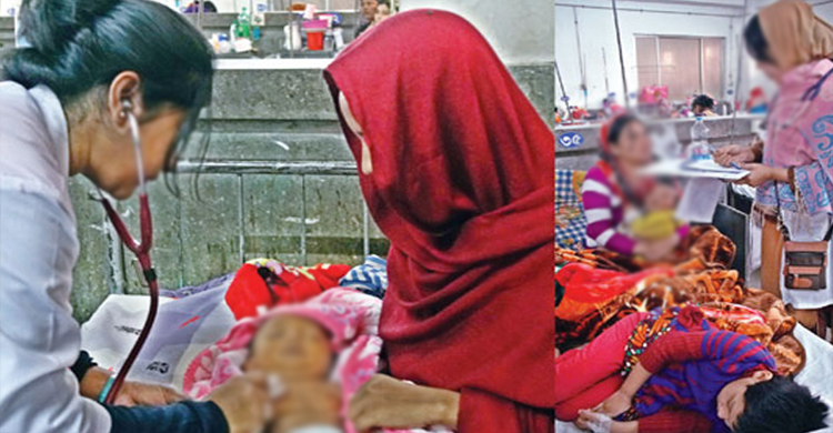 জগন্নাথপুরে বাড়ছে ঠান্ডাজনিত রোগীর সংখ্যা