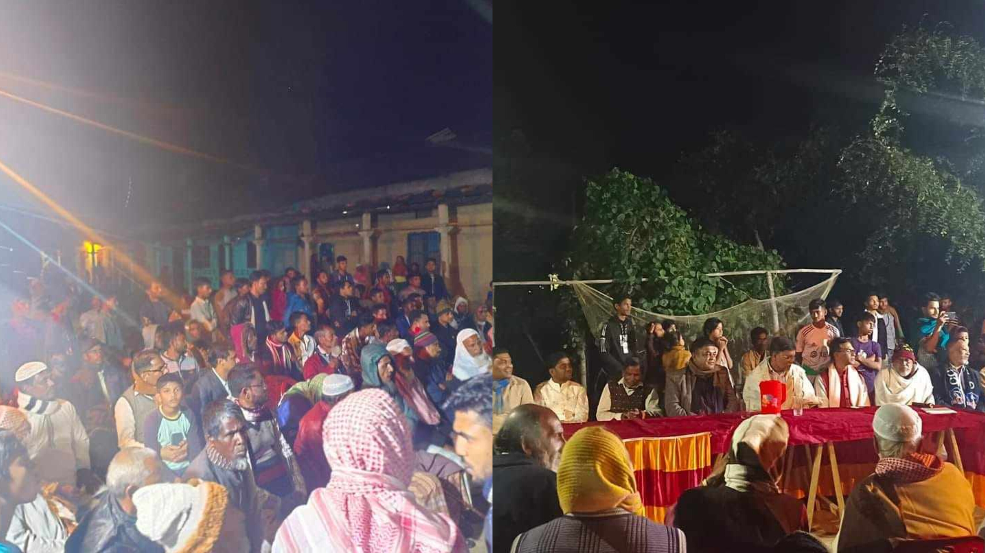দোয়ারাবাজারে নৌকা প্রতীকের সমর্থনে উঠান বৈঠক