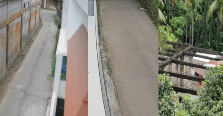 পাঠানপাড়ায় বিল্ডিং কোড অমান্য করে বহুতল ভবন নির্মাণ