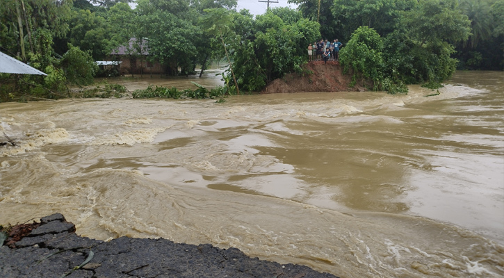 ২১ জেলায় বন্যা, তলিয়ে গেছে ৭২ হাজার হেক্টর জমির ফসল