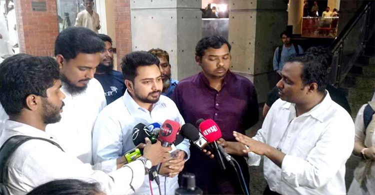 জুলাই সনদের মাধ্যমে মানুষ ভবিষ্যৎ বাংলাদেশের রূপরেখা দেখতে চায় : নাহিদ