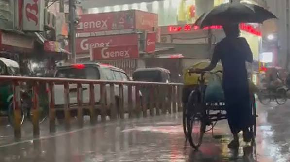 সিলেটে ব'জ্রসহ বৃষ্টির আভাস