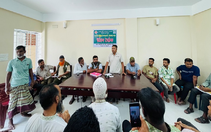 চুনারুঘাটে শালটিলা বন বিটে উপকারভোগী-ভিলেজারদের নিয়ে উঠান বৈঠক