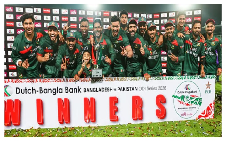 শেষ ওভারের রোমাঞ্চে পাকিস্তানকে হারিয়ে সিরিজ জিতল বাংলাদেশ