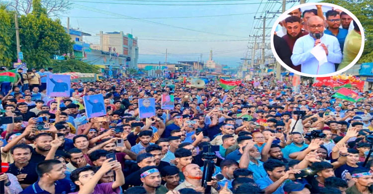 আমি এই মঞ্চে দাঁড়িয়ে জনগণের সেবক হওয়ার অঙ্গীকার করছি :শরিফুল হক সাজু