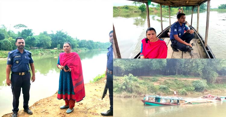 তিন দিনের মাথায় আবারও জৈন্তাপুরে অ ভি যা ন, জ ব্দ স্টিল নৌকা ও সরঞ্জাম