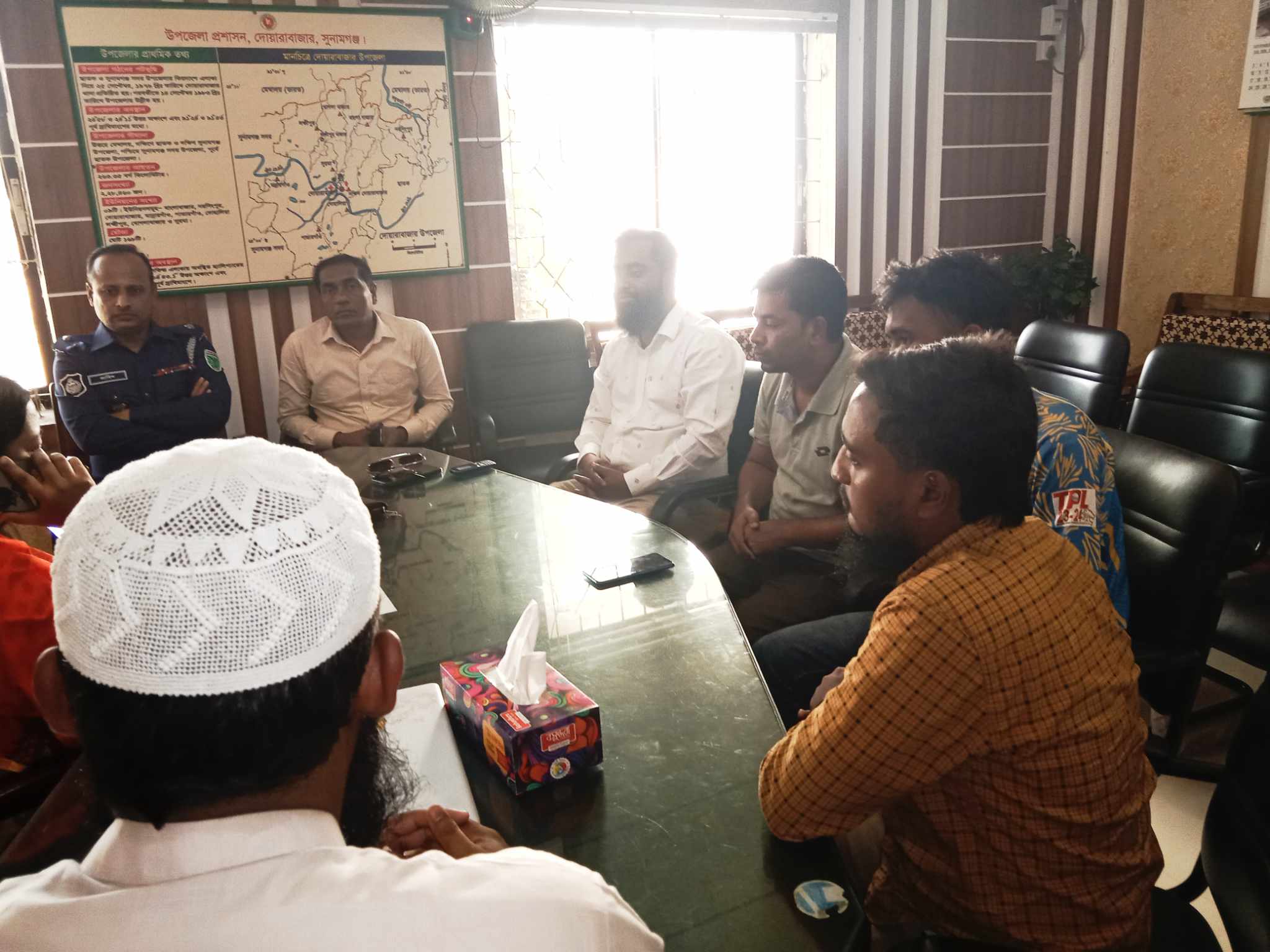 দোয়ারাবাজারে ছাত্র আন্দোলনে আহতদের তালিকা প্রনয়নে সভা