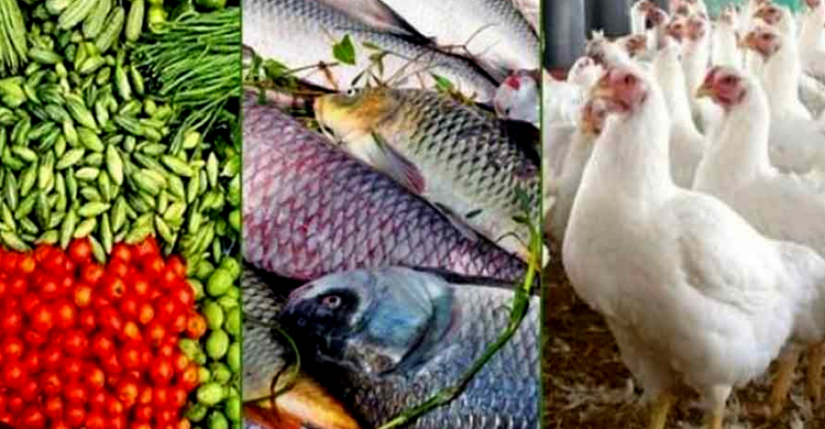 সবজির দাম কিছুটা কমলেও মাছ-মুরগির বাজার চড়া