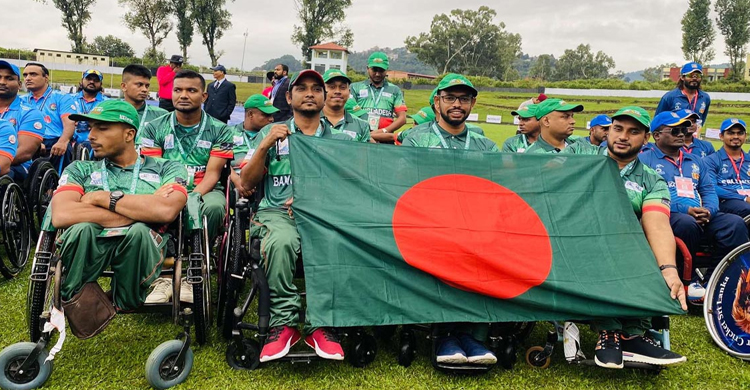 হুইলচেয়ার ক্রিকেট বিশ্বকাপে খেলবে বাংলাদেশ