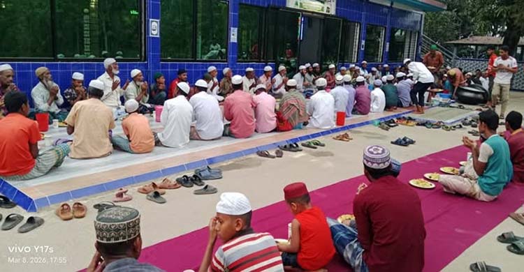 গোয়াইনঘাটে গহড়া গ্রামবাসীর উদ্যোগে সম্প্রীতির ইফতার মাহফিল