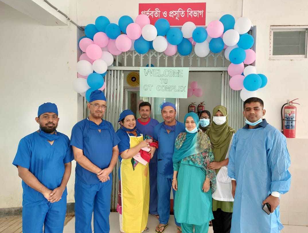৪০ বছর পর দোয়ারাবাজার স্বাস্থ্য কমপ্লেক্সে  প্রথম   অস্ত্রোপচার