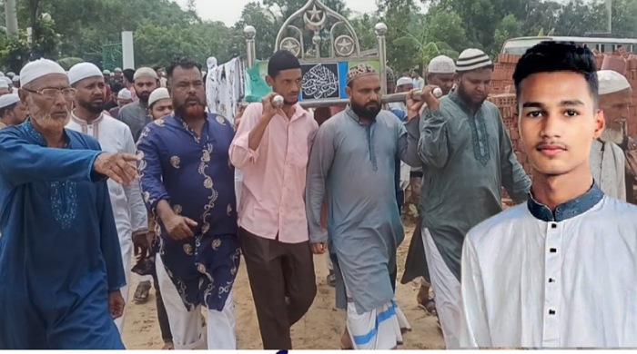 বাবার কাঁধে সন্তানের লাশ কতটা ভারী তা বুঝাতে পারব না