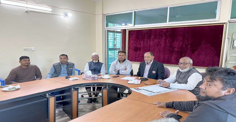 মৌলভীবাজারে ইট ভাটা মালিকদের সাথে চেম্বার নেতৃবৃন্দের মতবিনিময়
