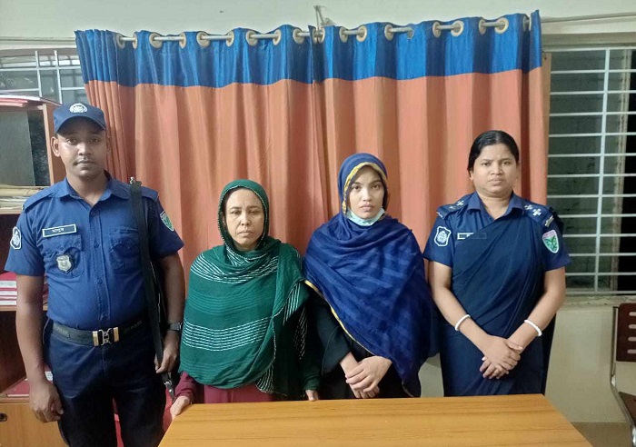 স্বামীর পুরুষাঙ্গ কর্তন, স্ত্রী ও শাশুড়ি গ্রেপ্তার