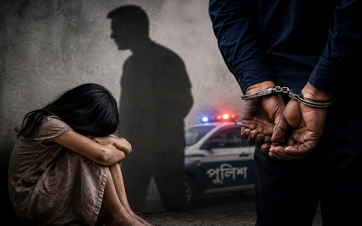 দক্ষিণ সুরমায় শিশুকে যৌ*ন নি*র্যাতনের অভি*যোগে গ্রে*প্তার ১