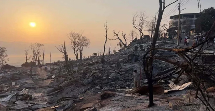 মেঘের রাজ্য সাজেক এখন যেন ধ্বংসস্তূ*প