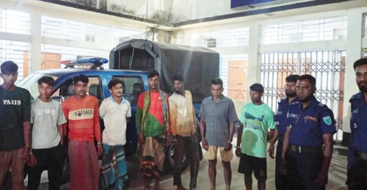 জৈন্তাপুরে ফসলি জমি ধ্বংস করে বালু উত্তোলন, ৮ জনকে বিভিন্ন মেয়াদে কা রা দ ণ্ড