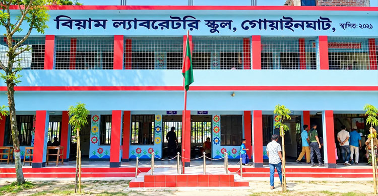 ইউএনও'র উদ্যোগে বর্ণমালা ও নানা প্রজাতির রঙিন ছবিতে সাজানো হলো বিয়াম ল্যাবরেটরি স্কুল