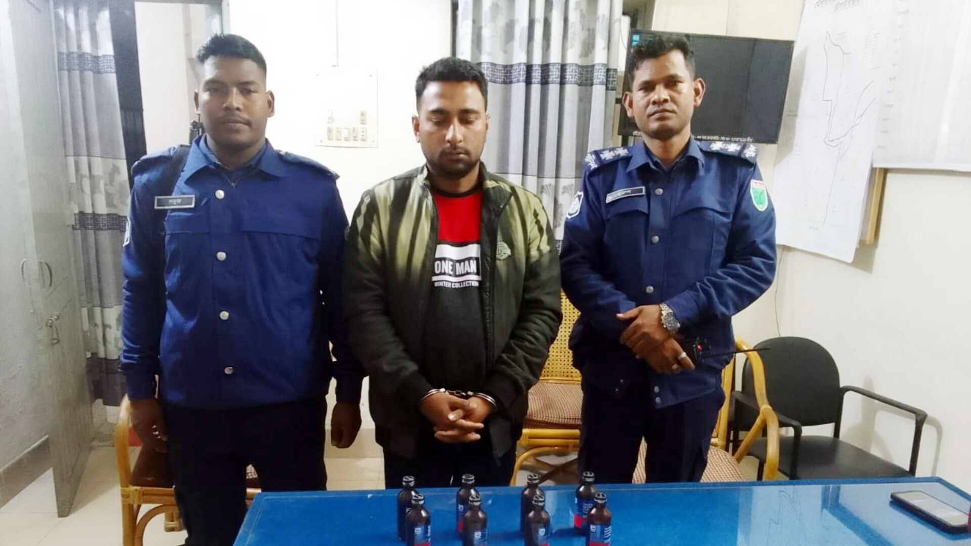 মৌলভীবাজারে ফেন্সিডিলসহ আটক ১ 