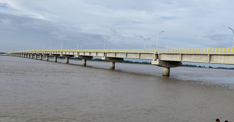 উদ্বোধনের এক দিন পরই মওলানা ভাসানী সেতুর ল্যাম্পপোস্টের তার চু রি