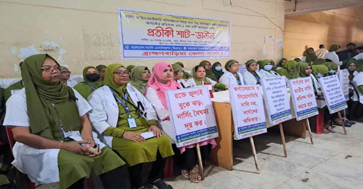 ব্রাহ্মণবাড়িয়ায় নার্সেস অ্যাসোসিয়েশনের শাটডাউন, ভোগান্তিতে রোগীরা