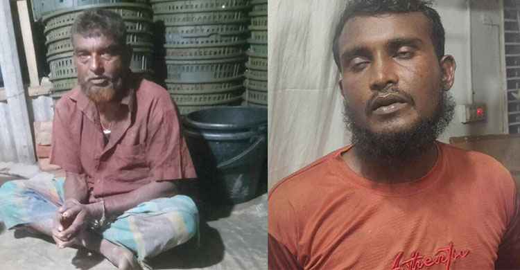 সাতক্ষীরায় দুই ব ন দ স্যু আ ট ক, অ স্ত্র উদ্ধার