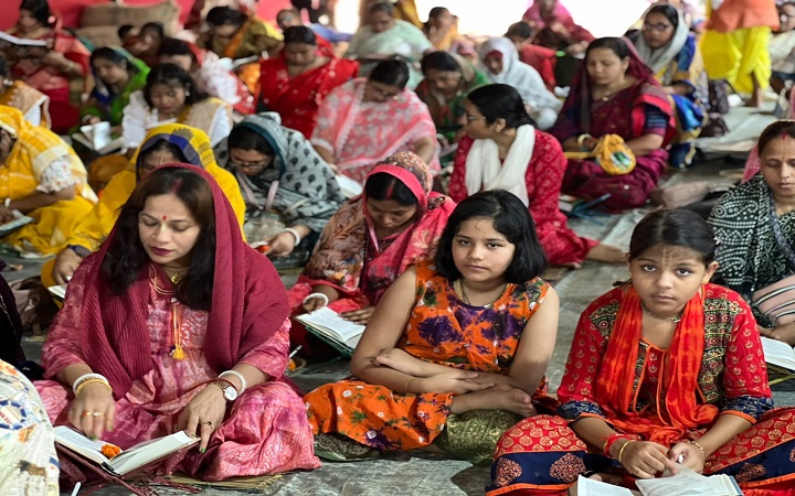 ইসকন সিলেট মন্দিরে ভাগবত এপারেন্স ডে