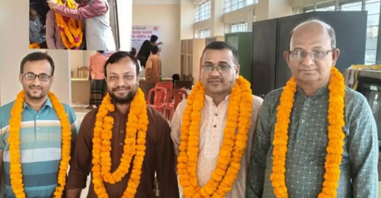 মাধবপুরে কেমিস্ট অ্যান্ড ড্রাগিস্ট সমিতির নির্বাচনে  সাধারণ সম্পাদক পদে তপনের হ্যাট্রিক বিজয়