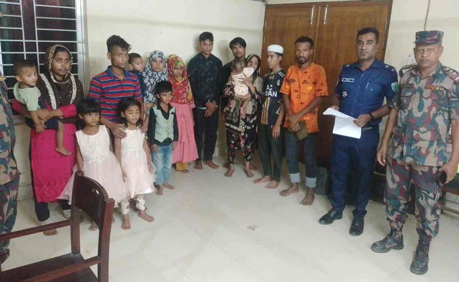 বড়লেখায় ১৬ জনকে পু*শইন করেছে বি*এসএফ