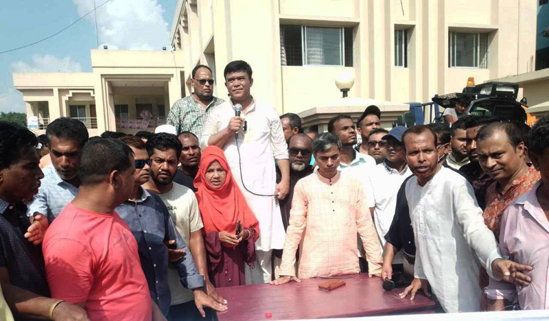 জগন্নাথপুরে মিজান বলয়ের নেতৃত্বে আওয়ামী লীগের ফের শান্তি সমাবেশ 