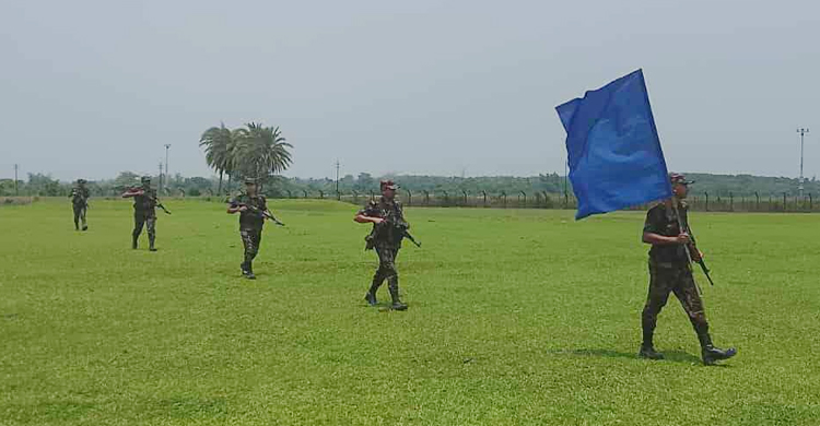 হবিগঞ্জ সী*মান্তে বি জি বি র স*তর্ক পাহারা, ২ স্তরের নি রা প ত্তা বলয়