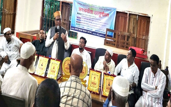 কুলাউড়ায় প্রবাসী নেতৃবৃন্দকে সংবর্ধনা