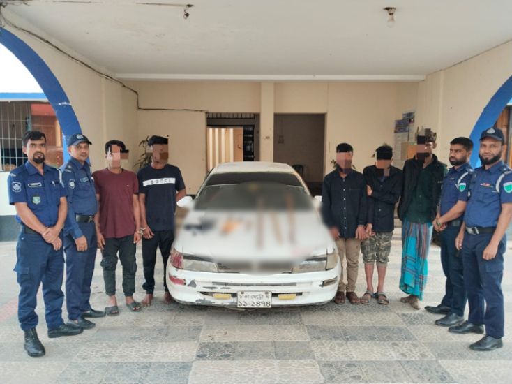 মৌলভীবাজারে ডা*কাতির প্রস্তুতিকালে গ্রে*প্তার ৫