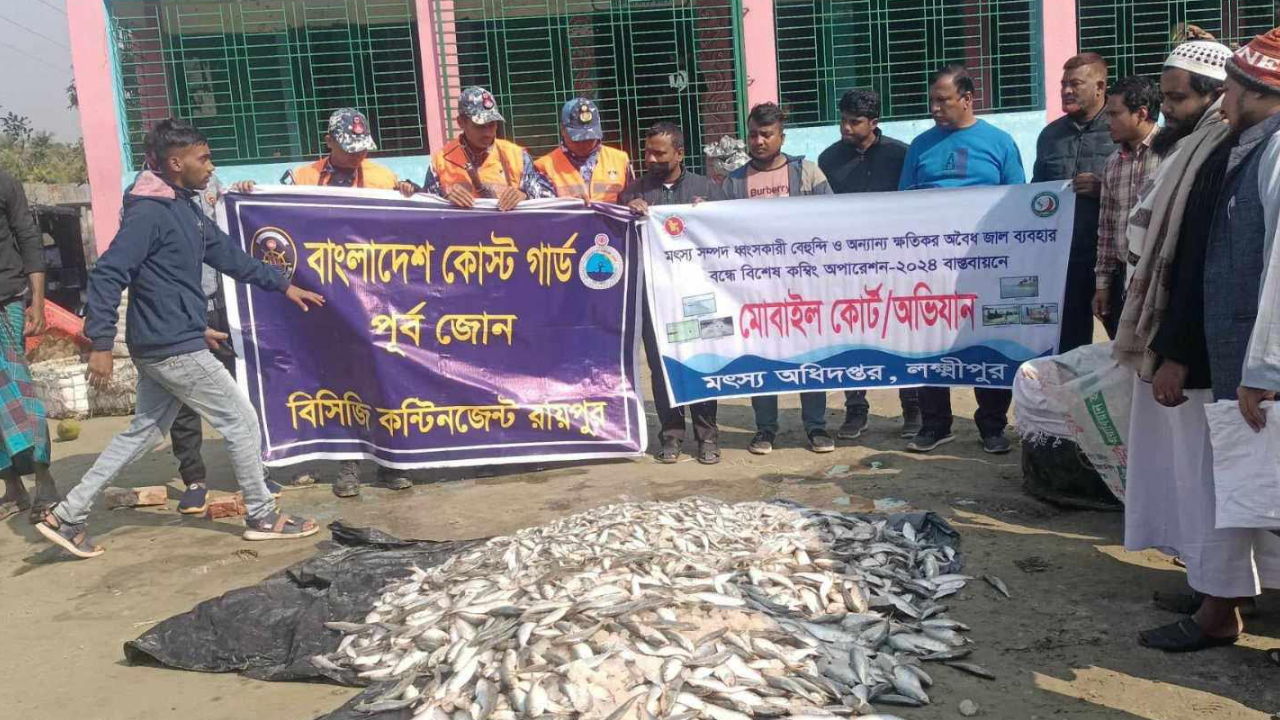 সাড়ে ৮০০ কেজি জাটকা রেখে পালালেন বিক্রেতারা