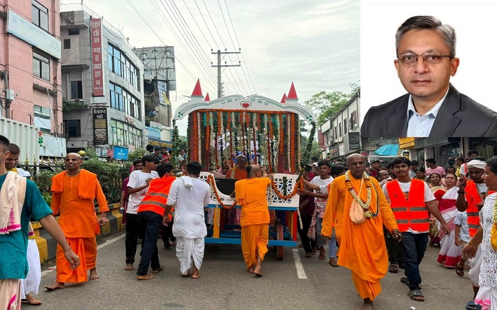 উল্টো রথযাত্রা শুক্রবার, আসছেন বাণিজ্যমন্ত্রী খন্দকার  মুক্তাদির