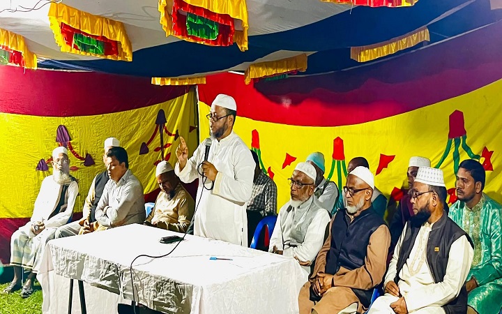 কুলাউড়া ভুকশিমইল ইউনিয়নে জামায়াত প্রার্থীর জনসভা