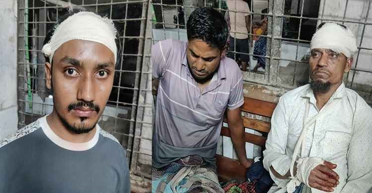 মাধবপুরে দু&rsquo;পক্ষের সং ঘ র্ষে ওসিসহ আ হ ত ৬০