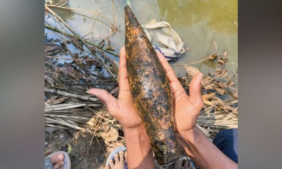 শ্রীমঙ্গলে ম*র্টার শেল উ*দ্ধার